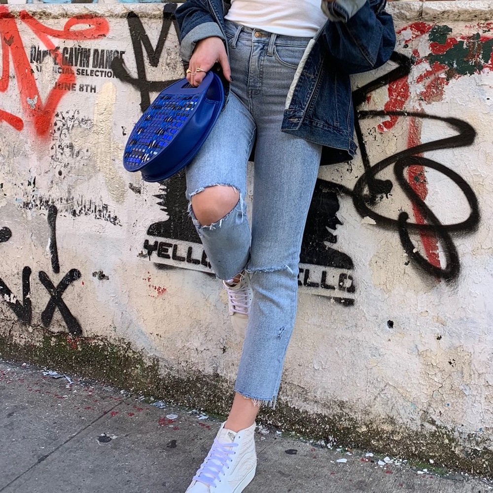 Fashion Nova straight leg mom jean